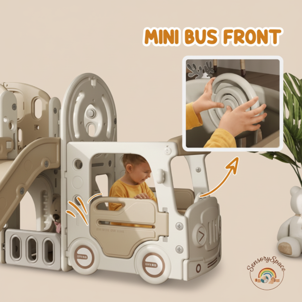 Slide For Kids – Beige + Logo 5