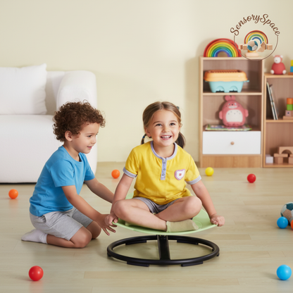 Two children playing together