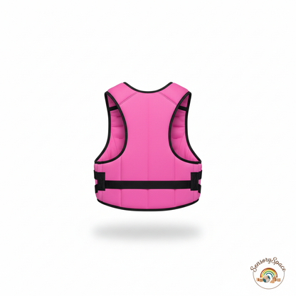 Vest — Back View White BG