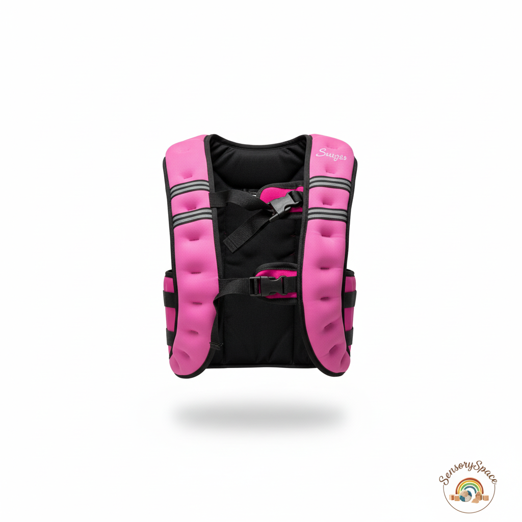 Vest — Front View White BG