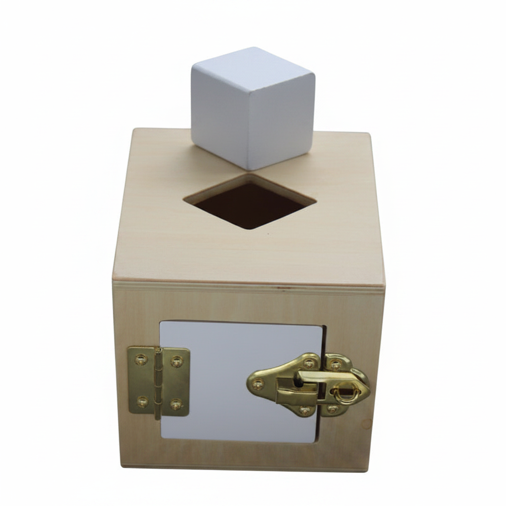 White Lock Box - White BG