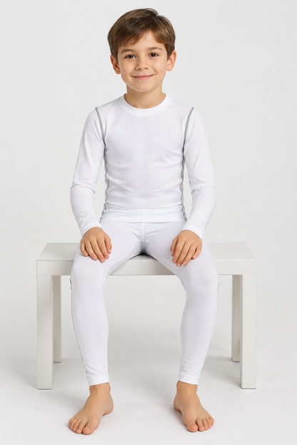 White set seated pose 3