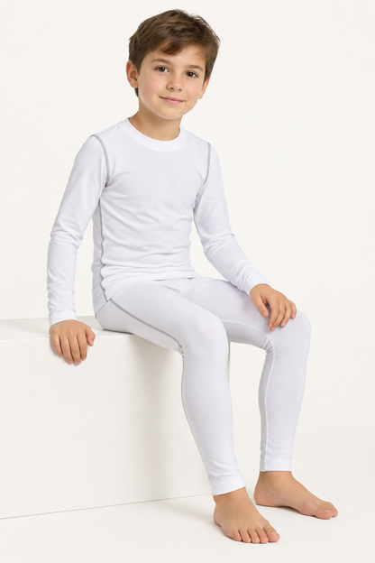 White set seated pose 4