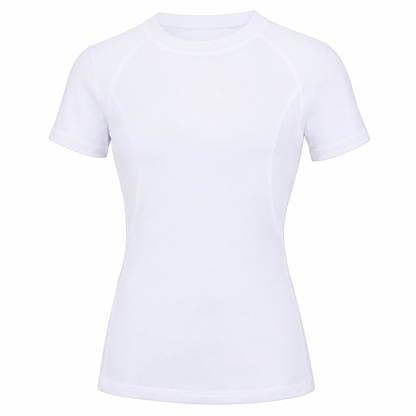 White shirt isolated on white background