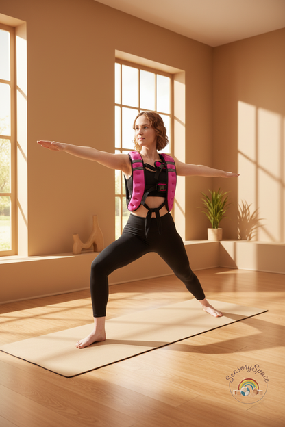 Woman Yoga Pose
