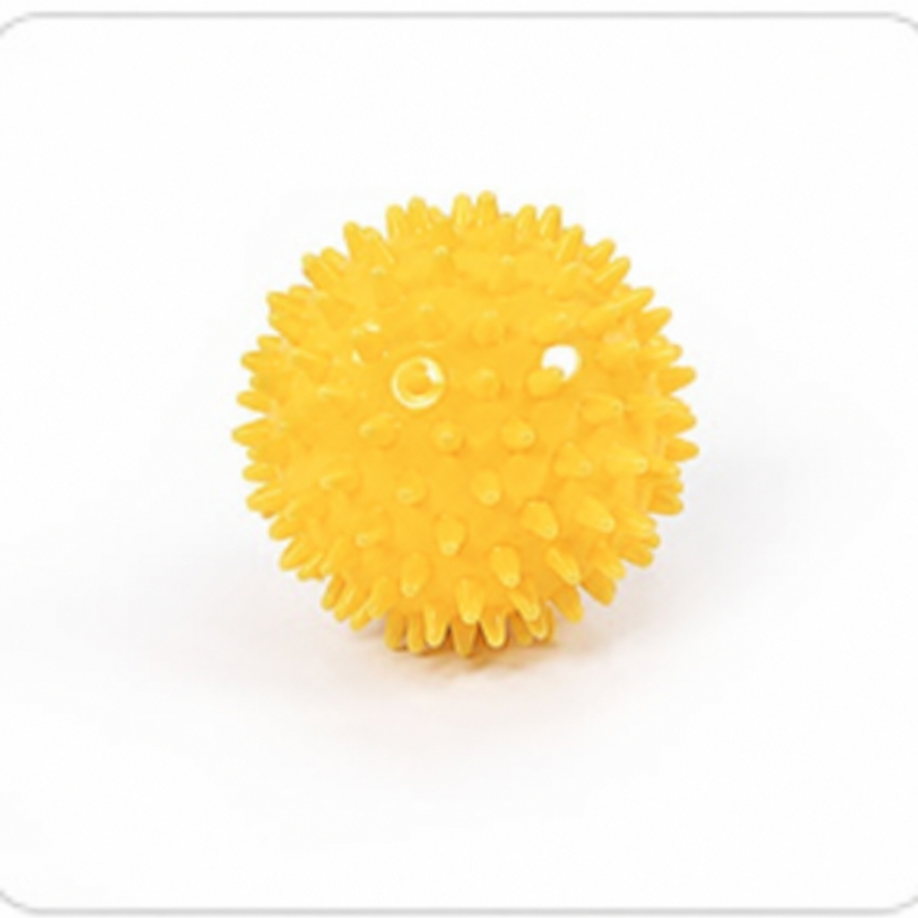 Yellow ball without text